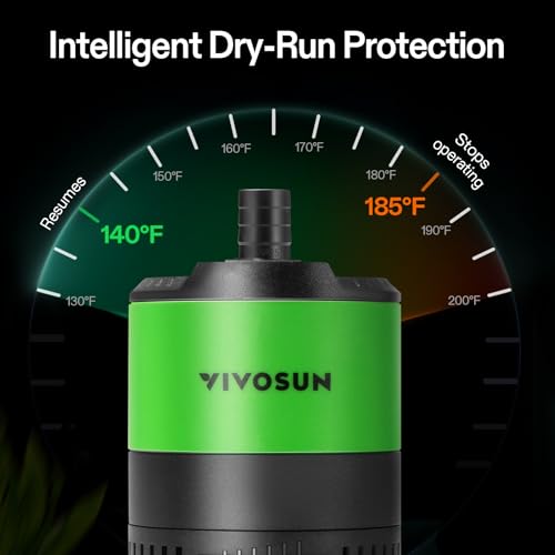 Image of VIVOSUN 660GPH Sub Water Pump for Fish Tank, Pond, Aquarium, Hydroponics (Pack of 2)