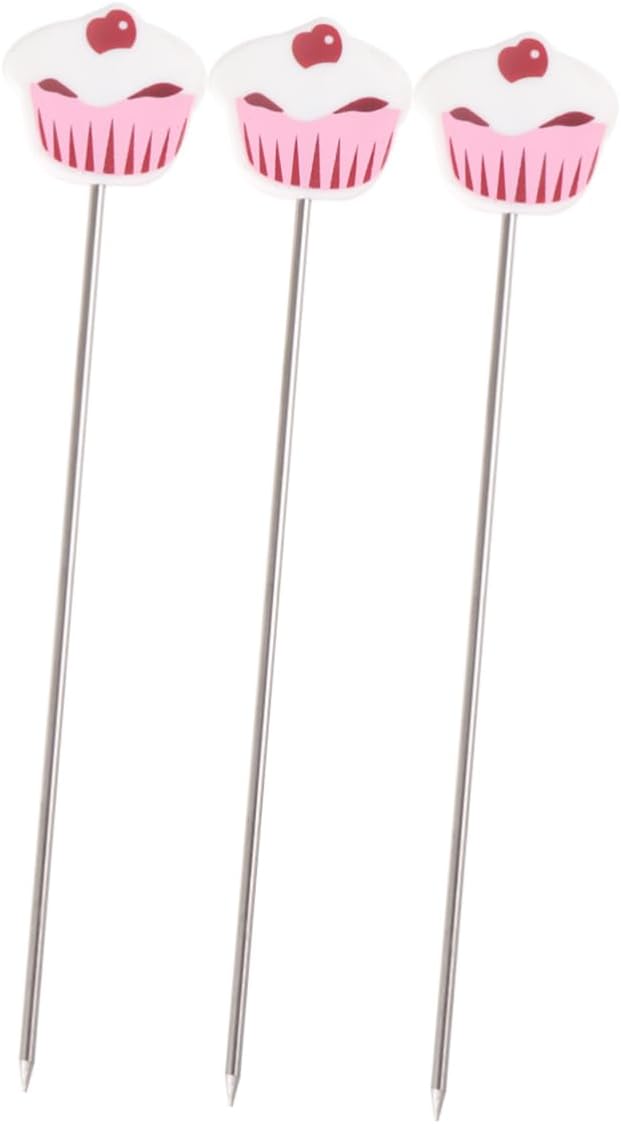 3Pcs Stainless Steel for Cakes and Cupcakes Baking