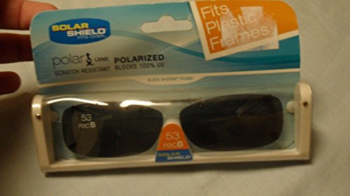 New Solar Shield Polar Tx Lens Polarized Fits Over Glasses