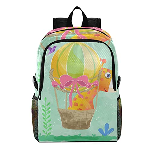 Cartable dos à sac voyage girafe imperméable garçon