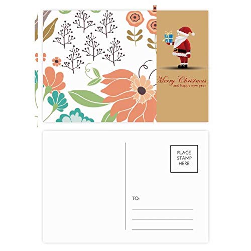 Cartes postales fleurs blanches et oranges pour sublimer votre correspondance et déco