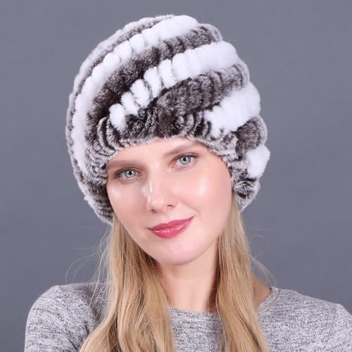 Chapeau de trappeur fourrure épais isolant coupe-vent taille unique - 4