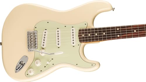 Fender Vintera II ’60s Stratocaster RW Olympic White – Guitare Électrique - Les Beatles, Paul McCartney, John Lennon, RIngo Starr, George Harrison Fender Vintera II '60s Stratocaster RW Olympic White - Guitare Électrique – Image 5