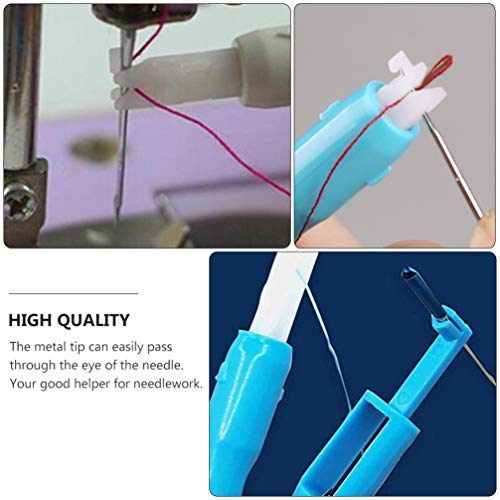 Healifty 5 peças de máquina de costura para máquina de costura, enfiador automático de costura rápid