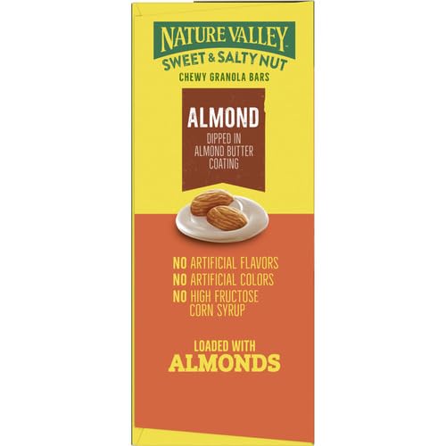 Image of Nature Valley Granola Bars, Sweet and Salty Nut, Almond, 12 Bars, 14.4 OZ