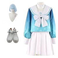 Amazon.co.jp: コスプレ衣装 ブルーアーカイブ アロナ コスプレ衣装 ＋