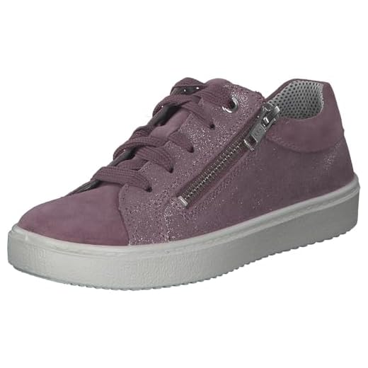 Superfit Jungen Mädchen Heaven Niedrig Sneaker, LILA, 25 EU