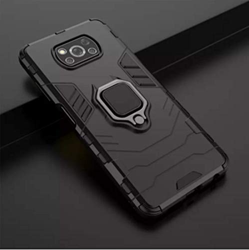 Capa Case Capinha Anti Impacto 4 Em1 Suporte Xiaomi Poco x3 PRO (PRETA)