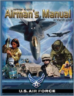 Spiral-bound AFPAM 10-100 Airman's Manual March 1 2009 Book