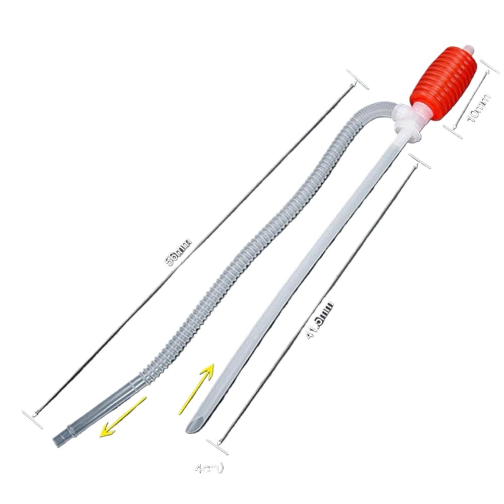 Pompe à main à siphon manuelle pour transfert de carburant diesel, compatible avec les véhicules automobiles