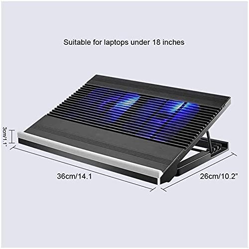 Base de refrigeración para laptop 10-15.6" ultradelgada miniatura 2