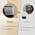 Trisiki Strong Adhesive Insulation Tape, High Density Foam Weather Stripping Door Seal, Door Seal for Doors and Windows, Soundproof Weatherproof Foam Seal Tape, Noise Reduction(1/2 In x 1/8 In x 50Ft)