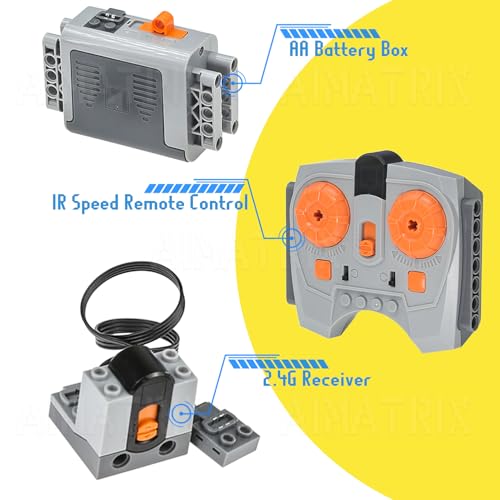 32PCS Power Function Motors Set Compatible with Maior Brand - Image 3