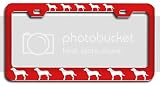 Makoroni - Chesapeake Bay Retriever Dogs Pets Rd Metal License Plate Frame Tag Holder, #m88