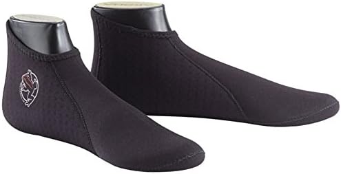 AKONA 2mm Low Top Neoprene Snorkeling/Dive Sock, Mens 5 / Womens 6