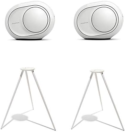 Devialet Phantom Reactor 900 Watts - 98 dB Dual System Bundle with (2) Devialet Legs in White (4 Items)