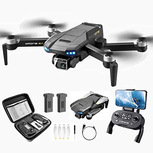 Dynoson Gps Professional Drones With 4K Hd Camera For Adults Beginners, 2 Batteries For 50 Minutes Long Flight Time,5G Transmission Wifi Fpv And Long Control Range Drone With Brushless Motor And Optical Flow Positioning,Auto Return Home,Intelligence Follows Me,Include 2 Batteries #TOP25