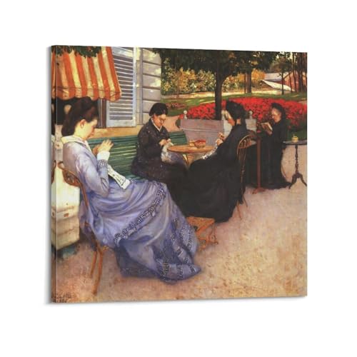Impression sur toile Güstave haut de gamme - Tableau de salon moderne 50x50