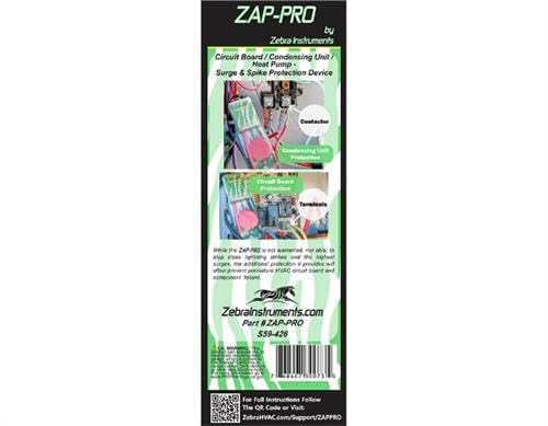 ZAP-PRO - Plug-in Surge & Spike Protector (120-240V)