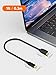 CableCreation 1FT USB C to Micro B Cable, 10Gbps Transfer Speed, Compatible with iPhone 15 Plus/15 Pro Max, WD My Passport External Drive, Black