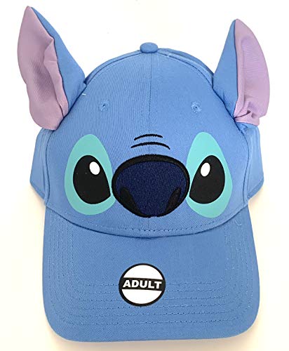 Disney Stitch Ears Adult Hat Blue