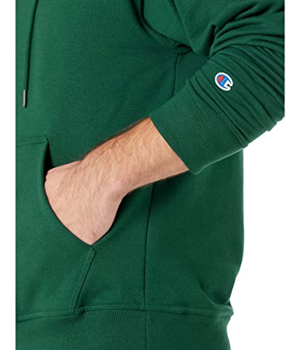 Champion Men's Powerblend Fleece Hoodie, C Logo (Retired Colors) - Image 4