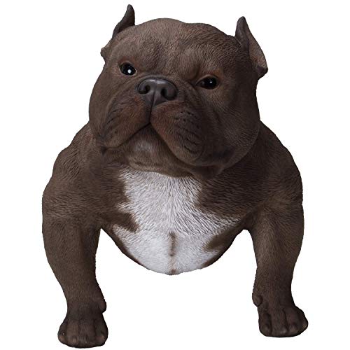 Statua di Bulldog seduta dettagliata. Splendida fattura con dettagli e caratteristiche realistiche. Si tratta di una decorazione perfetta per qualsiasi casa, nonché un bel regalo per una persona cara
