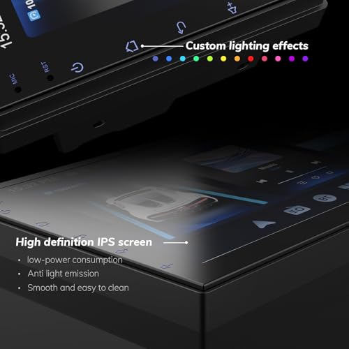 Image of Haudio Double Din Car Radio with Wireless CarPlay & Android Auto, 7 inch HD Touchscreen Car Stereo with Mirror Link, Backup Camera, GPS Navigation, Bluetooth, Voice Control, SWC /FM /AM /RDS (2+32G)