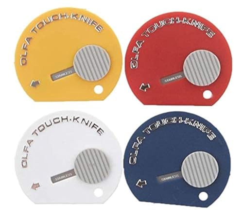 Olfa Touch Knife Assorted Each [ Pack of 4 ]