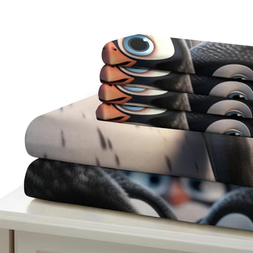 Linge de lit 3 pièces de qualité supérieure en microfibre douce - 6