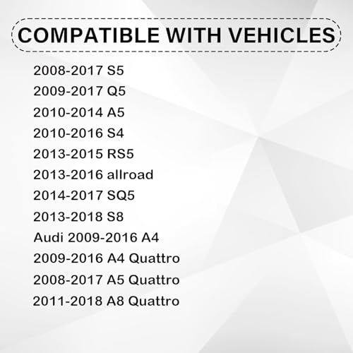 Image of Gas Cap, Fuel Cap with Retaining Strap Replace 8K0201550N, 8K0-201-550-N, 8K0 201 550 N Compatible with Audi - A4, A4 Quattro, A5, A5 Quattro, A8 Quattro, Q5, RS5, S4, S5, S8, SQ5, allroad