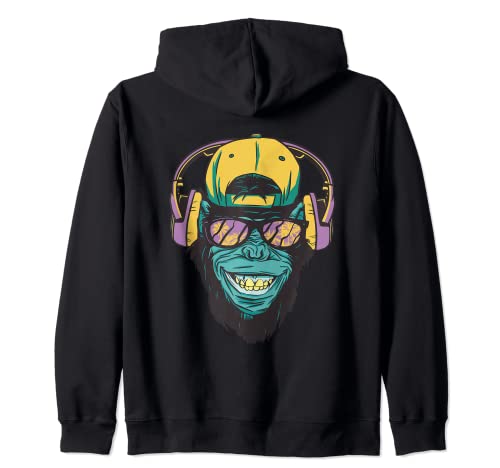 Crypto Degen DeFi Ape Zip Hoodie