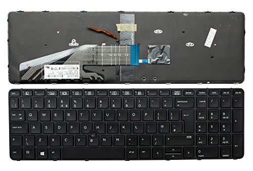 Clavier pour HP 6037B0115303 en panne : réparer avec ce modèle Royaume-Uni noir