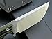 Eafengrow EF134 Fixed Blade Knife DC53 Steel Blade Two Tone G10 Handle Full Tang Heavy Duty EDC Straight Knifes for Working Camping Hunting Bushcraft(Silver)