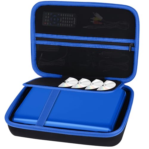 Lebakort���[�P�[�X�ƌ݊����̂���DBPOWER/ieGeek/COOAU 11.5-12.5�C���` �|�[�^�u��DVD�v���[���[ (�u���b�N+���C�g�u���[ �P�[�X)