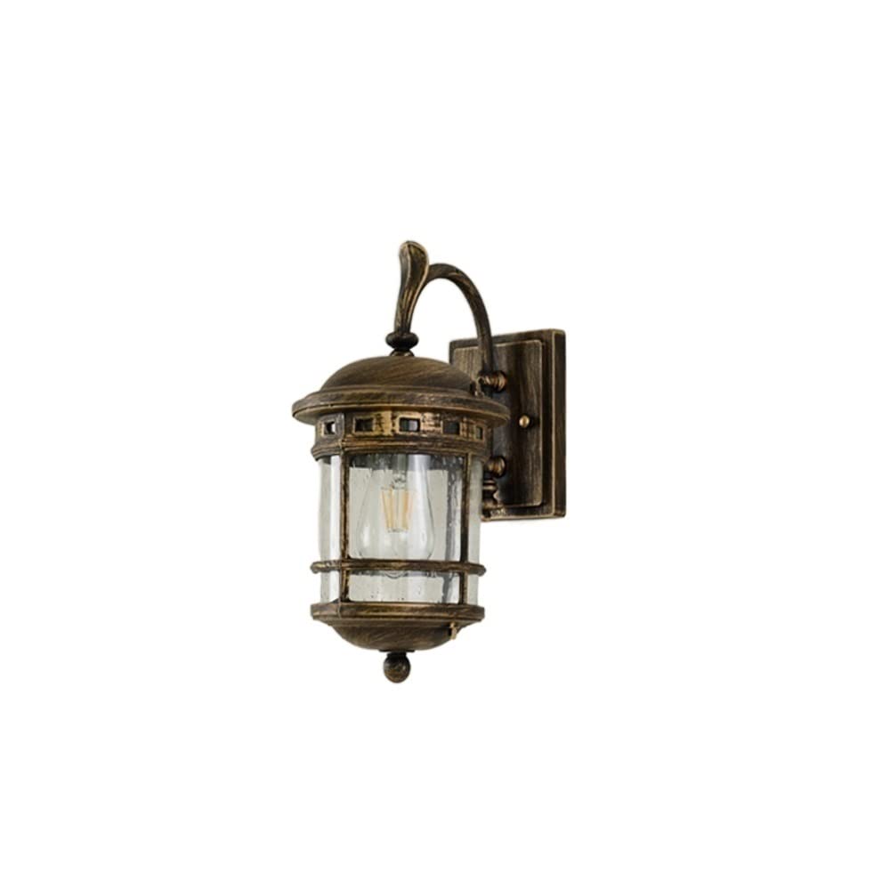 Lampe murale étanche extérieur rustique pour escalier balcon et couloir de villa