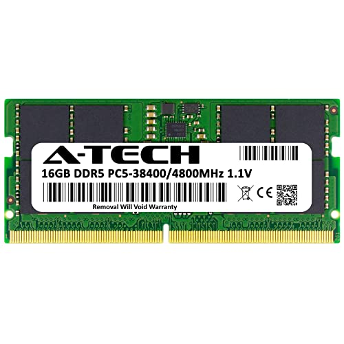 Image of A-Tech 16GB RAM for Dell Precision 3460 Small Form Factor | DDR5 4800MHz SO-DIMM PC5-38400 262-Pin Non-ECC Memory Upgrade Module