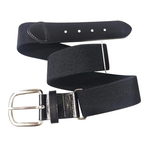 Drfeify Baseball Softball Belt, Polyester Fiber Leather Alloy, 27.5" to 51" (70cm to 130cm), Easy to Size, for Baseball, Golf, Running, Daily Clothing Matching, black, 70-130 cm