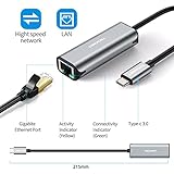 Adaptador USB C a Ethernet 