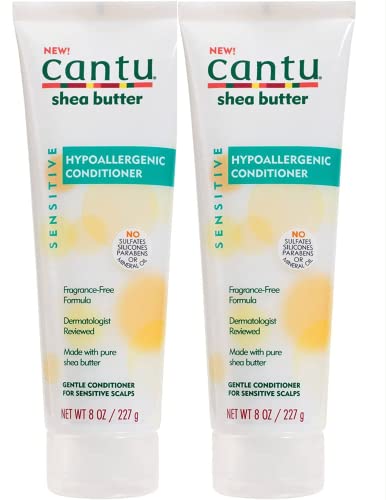 Cantu Shea Butter Conditioner Hypoallergenic 8 Ounce (236ml) (2 Pack)