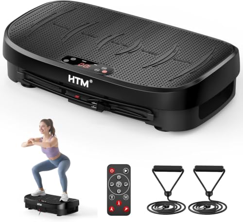HTM Vibration Plate Exercise Machine - 46.23 w/ Code + 49% Off Code A78JFS5W - image 1