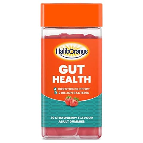 Haliborange Adult Gut Health Strawberry Gummies Cover