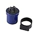 Motorcycle Indicator Relay Flasher, 2-Pin Motorcycle Motorbike Flasher Beeper Relay Turn Indicator Blinker 12V Used on The Voltage from DC 6V to DC 12V Motorcycles