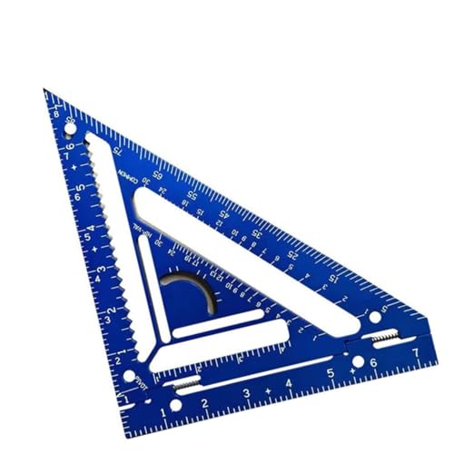 Herramienta escuadra de cabrilla aluminio para carpintero miniatura 2