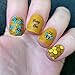 Whats Up Nails - B075 Somewhere in Bee-tween Stamping Plate for Nail Art Design