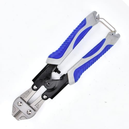 Opiniones y reviews de Vallas chapa que Puedes comprar On-line. 31 Cortador de pernos, con hoja de acero chapado en cromo y molibdeno y agarre de goma suave, herramienta de corte para candados, cadenas, cables, tornillos, valla y remaches (8...