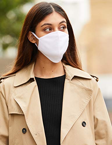 FM London Mascherine Riutilizzabili, 100% Cotone