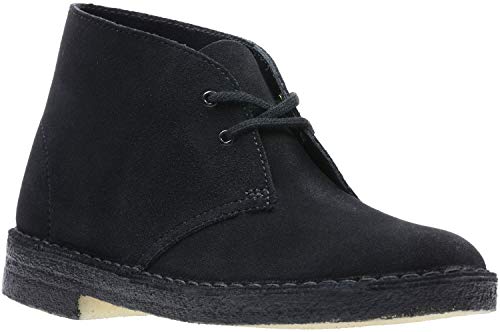 Clarks Clarks Womens Desert Boots Black Suede 1 5.5 Medium