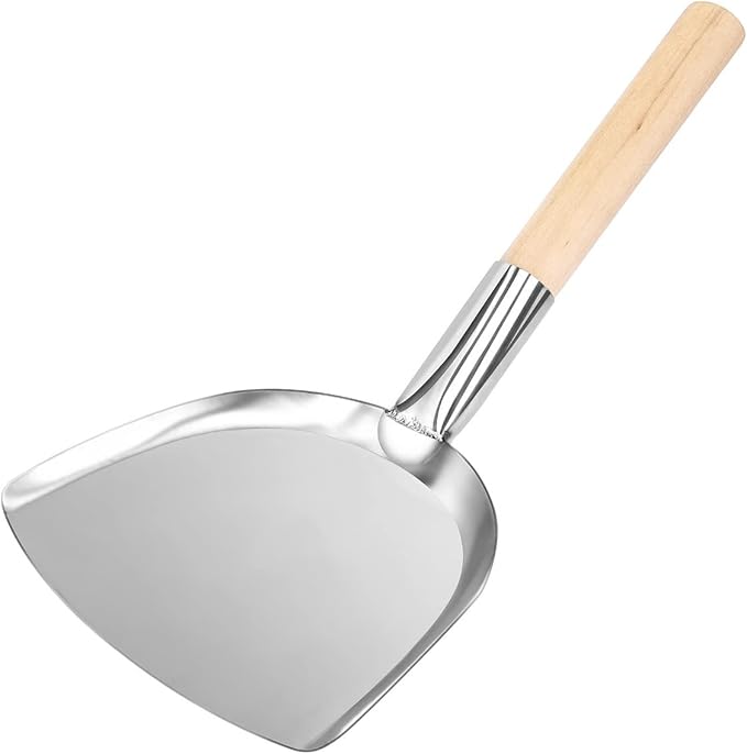 Smash Burger Spatula for Griddle, 7.5 * 7.5 Inch Griddle Food Mover Scoop Blackstone