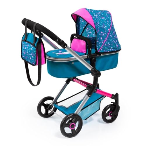 Bayer Design 17033AA Combi Poppenwagen Xeo, Wandelwagen, Tas, In Hoogte Verstelbare Converteerbare 1388224365